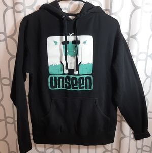 Black Graphic Hoodie